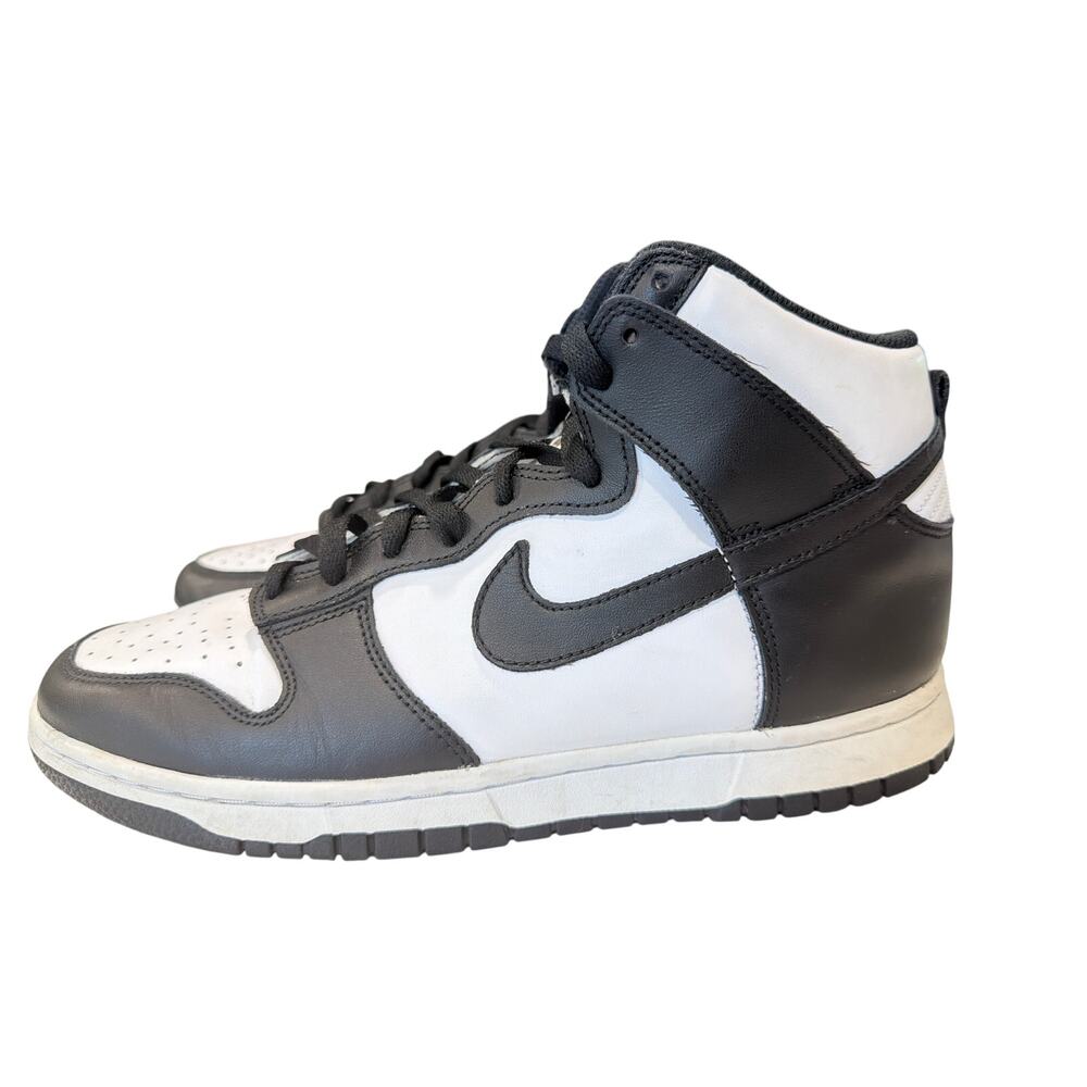 Nike Dunk High Black White Men's Sz 8.5 High Top Sneaker Athletic DD1399-105